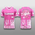Clemson Tigers Breast Cancer Awareness Month 2025 Jersey