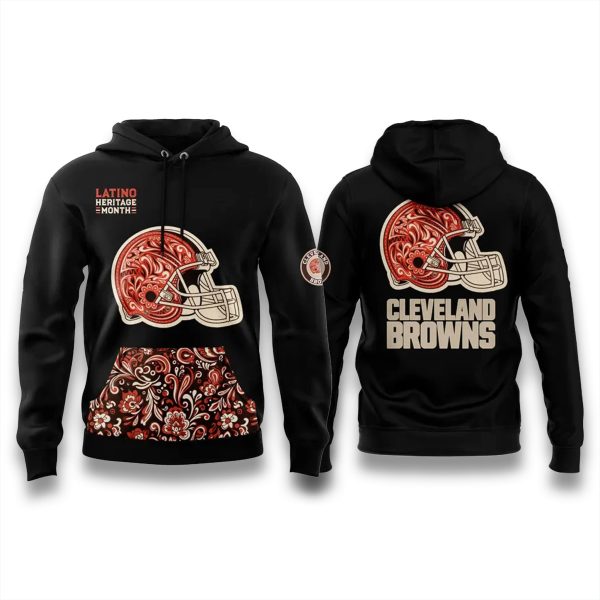 Cleveland Browns Latino Heritage Month 2025 Hoodie 1