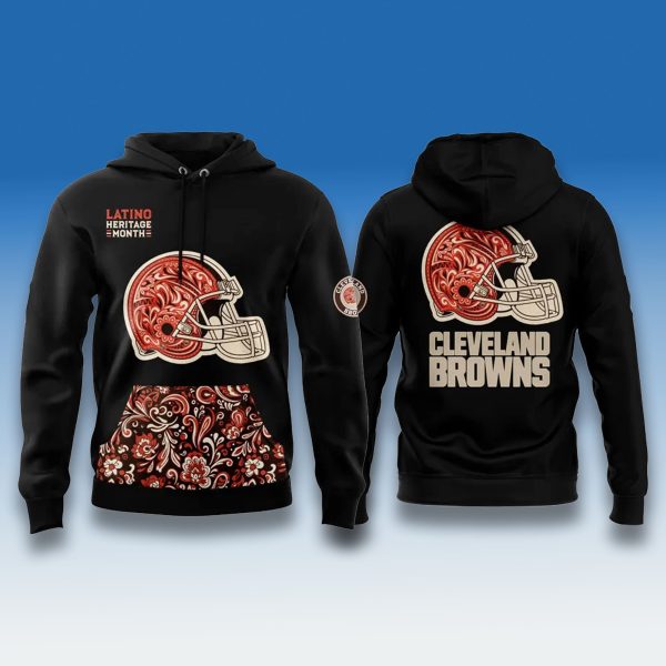 Cleveland Browns Latino Heritage Month 2025 Hoodie 2