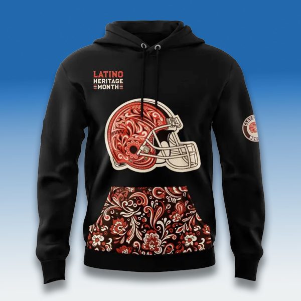 Cleveland Browns Latino Heritage Month 2025 Hoodie