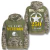 Cleveland Browns x US Army 250th Anniversary Camo Hoodie 1