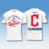 Cleveland Guardians 2025 Postseason Clinched Shirt 1