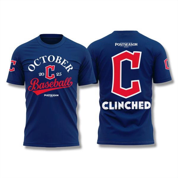 Cleveland Guardians 2025 Postseason Clinched Shirt