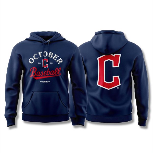 Cleveland Guardians October Baseball 2025 Shirt 1