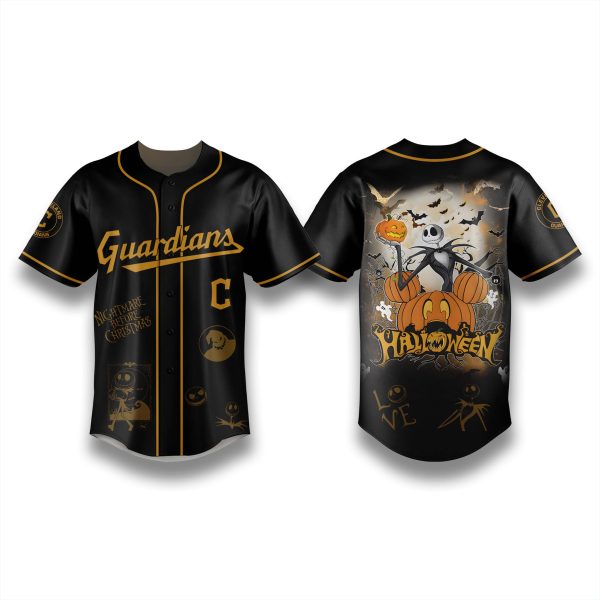 Cleveland Guardians x Nightmare Before Christmas 2025 Jersey 1