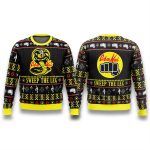 Cobra Kai Sweep The Leg Christmas Ugly Sweater