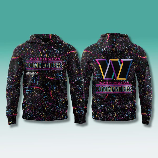 Commanders Crucial Catch Hoodie 2025