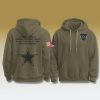 Cowboys Salute To Service 2025 Military Hoodie