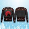 Creepy Castle Castlevania Christmas Ugly Sweater 1