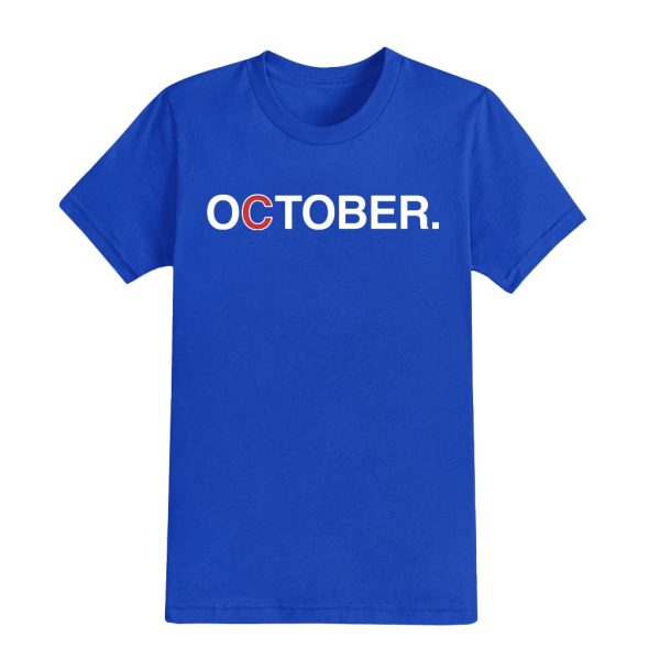 Cubs October Baseball Shirt 5