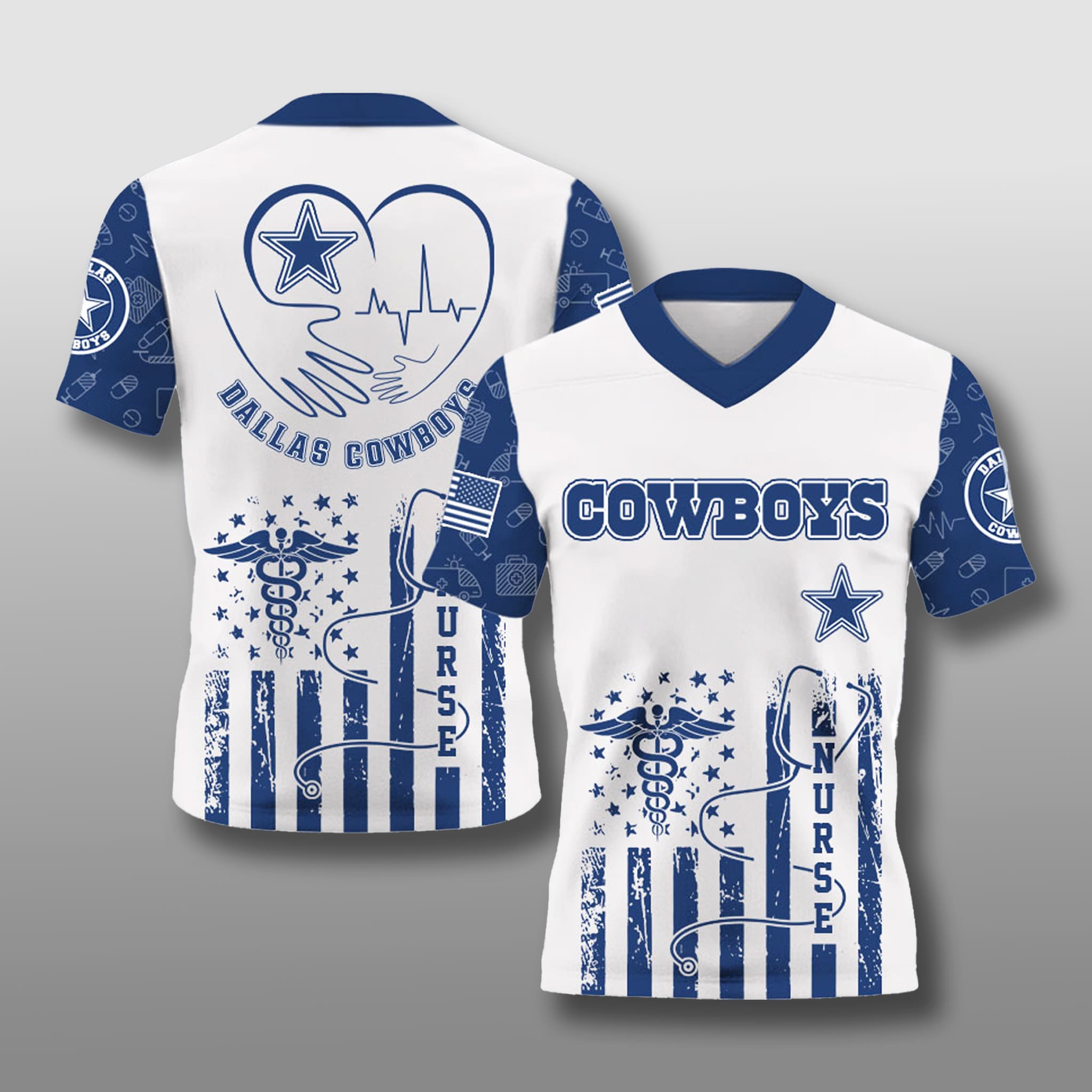 Dallas Cowboys x Nurses Night 2025 Jersey 1 Dallas Cowboys x Nurses Night 2025 Jersey 1