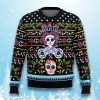 Day of the Dead Skull Christmas Ugly Sweater