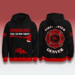 Broncos Firefighter Appreciation 2025 Hoodie