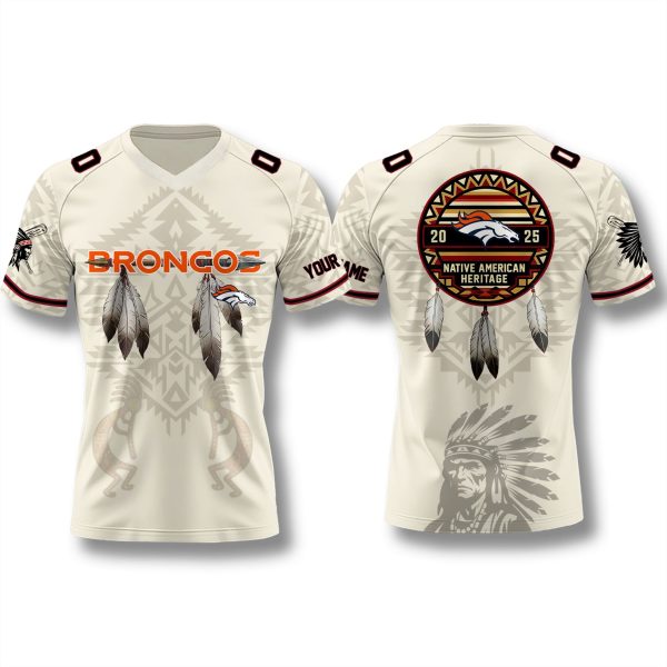 Denver Broncos Native American Heritage Month 2025 Jersey 1
