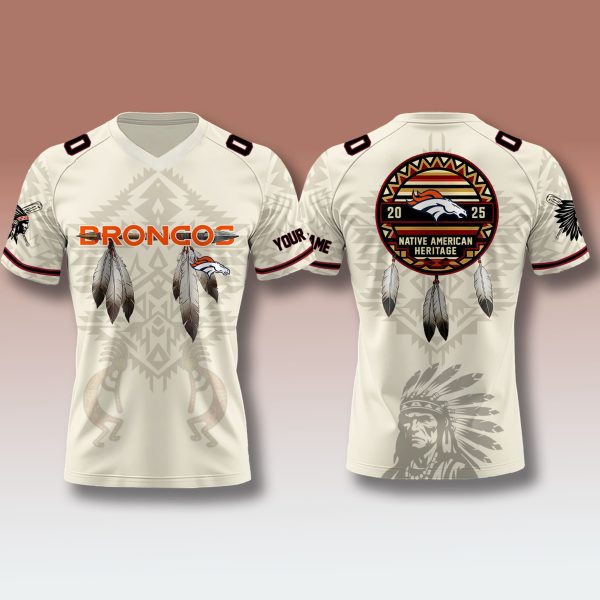 Denver Broncos Native American Heritage Month 2025 Jersey