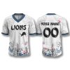 Detroit Lions Japan Wave Custom Jersey 1