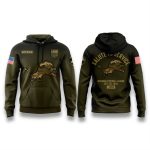 Detroit Lions Salute to Service 2025 Hoodie