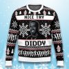 Diddy Nice Try Meme Christmas Ugly Sweater
