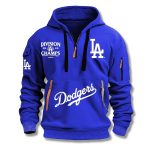 Dodgers 2025 NL West Division Zip Hoodie