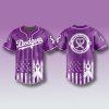 Dodgers x Domestic Violence Awareness Month Jersey 2025 1