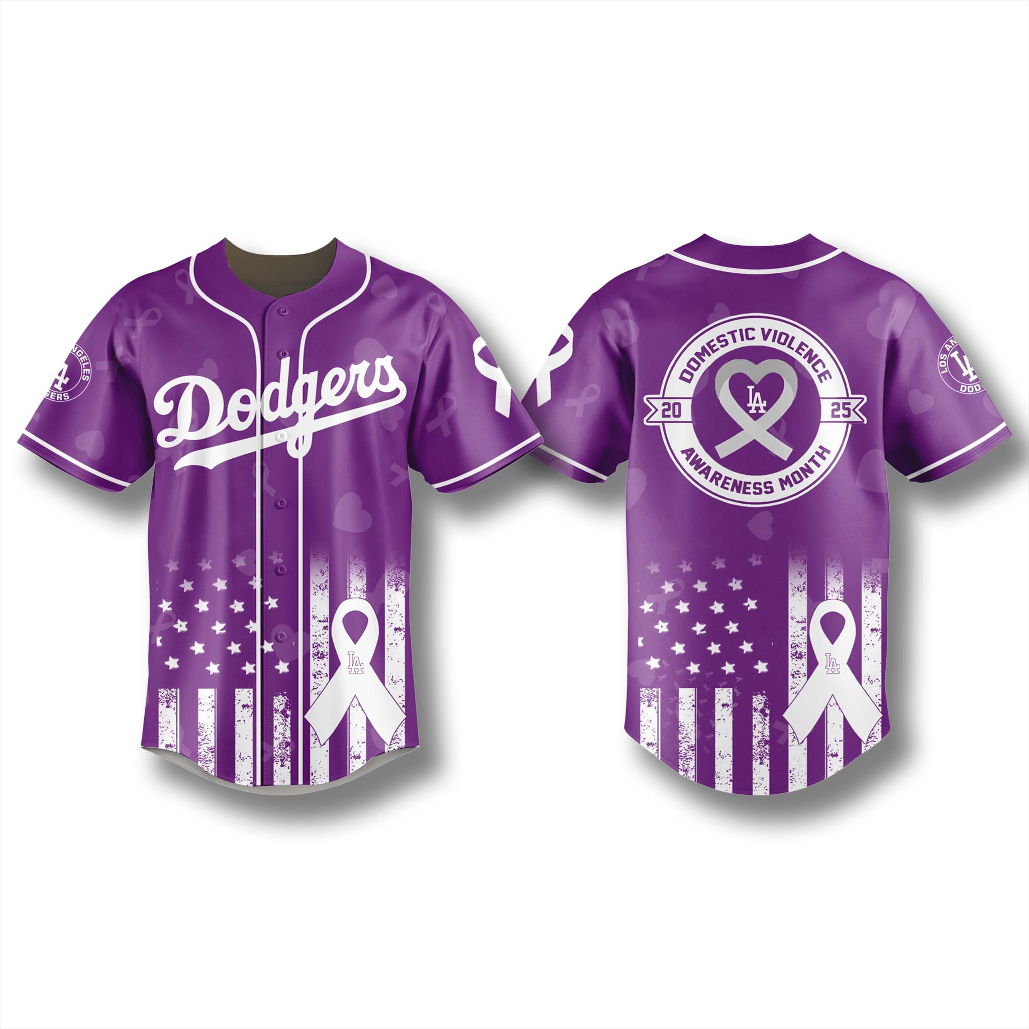 Dodgers x Domestic Violence Awareness Month Jersey 2025 Dodgers x Domestic Violence Awareness Month Jersey 2025