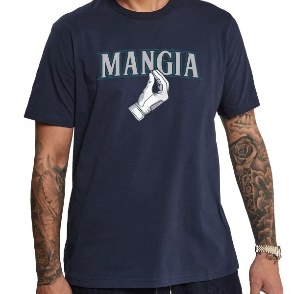 Dominic Canzone Mariners Mangia Shirt 1