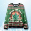 Drugs Not Hugs Dont Touch Me Ugly Christmas Sweater