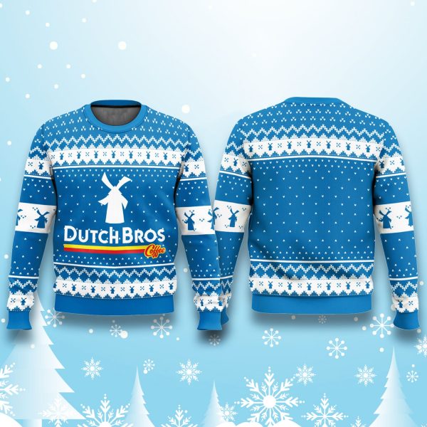 Dutch Bros Coffee Ugly Christmas Sweater 2