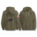 Eagles 2025 Salute To Service Military Hoodie