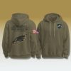 Eagles 2025 Salute To Service Military Hoodie