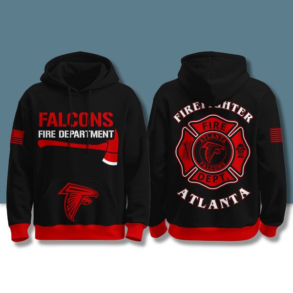 Falcons Firefighter Appreciation Month 2025 Hoodie