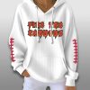 Fire the Cannons Buccaneers Waffle Hoodie