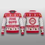 Five Guys Burgers Ugly Christmas Sweater