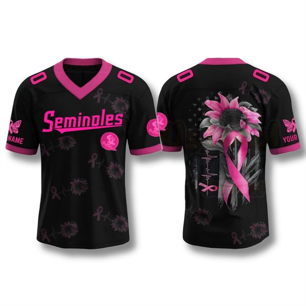 Florida State Seminoles x Breast Cancer Awareness Month Jersey 2025