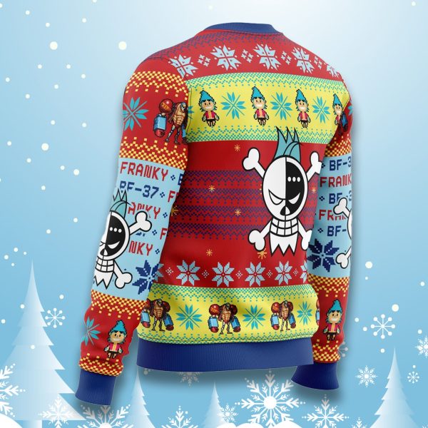 Franky Cyborg Ugly Christmas Sweater 4