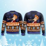 Futurama Here's To Another Lousy Year Christmas Ugly Sweater
