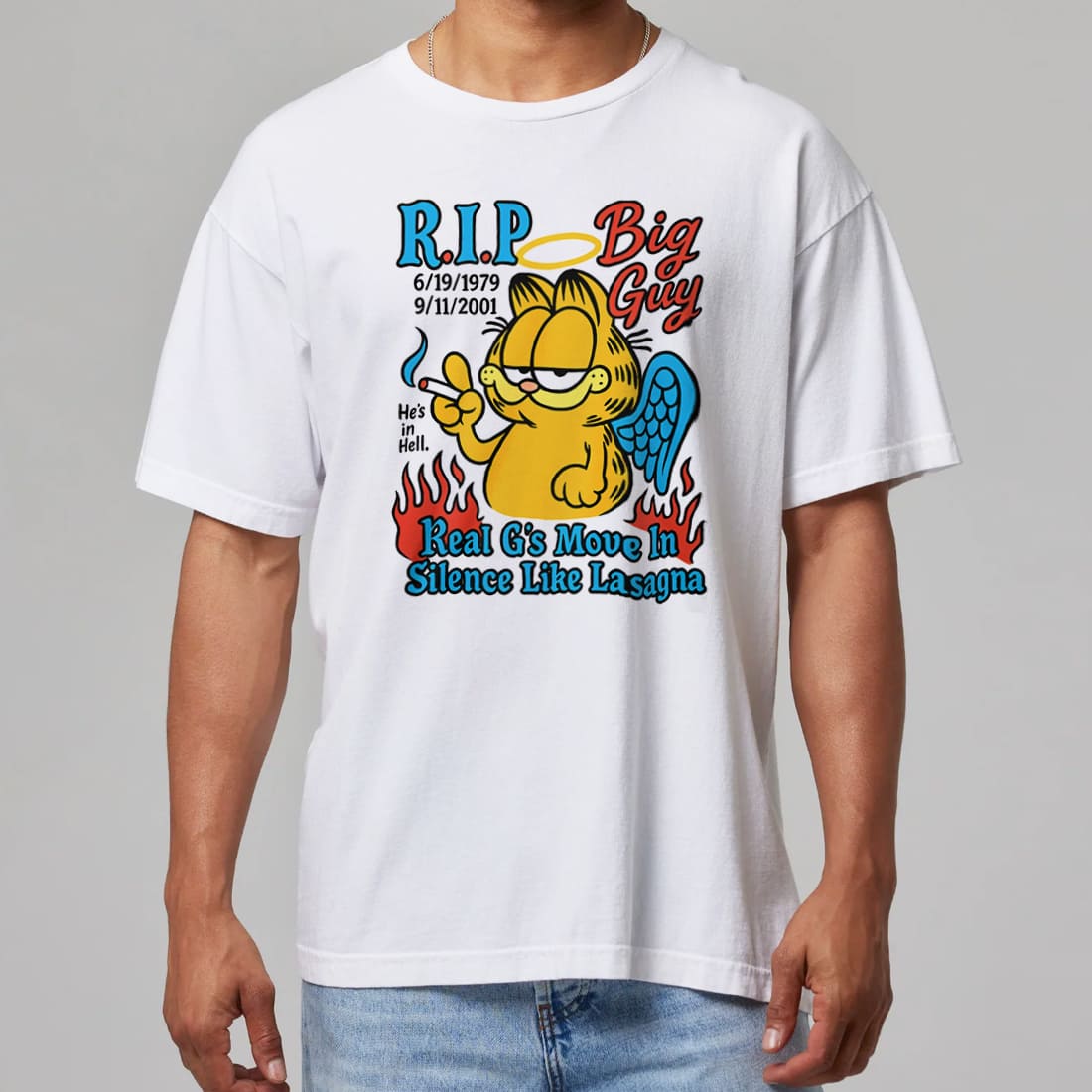 Garfield RIP Big Guy Real Gs Move In Silence Like Lasagna Shirt 9 Garfield RIP Big Guy Real Gs Move In Silence Like Lasagna Shirt 9