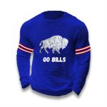 Go Bills Football 2025 Waffle Sweater