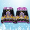 Gothic Mama Rainbow Ugly Christmas Sweater 1