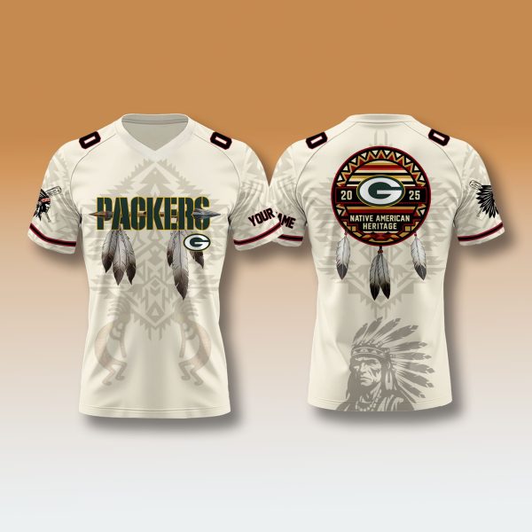 Green Bay Packers Native American Heritage Month 2025 Jersey 1