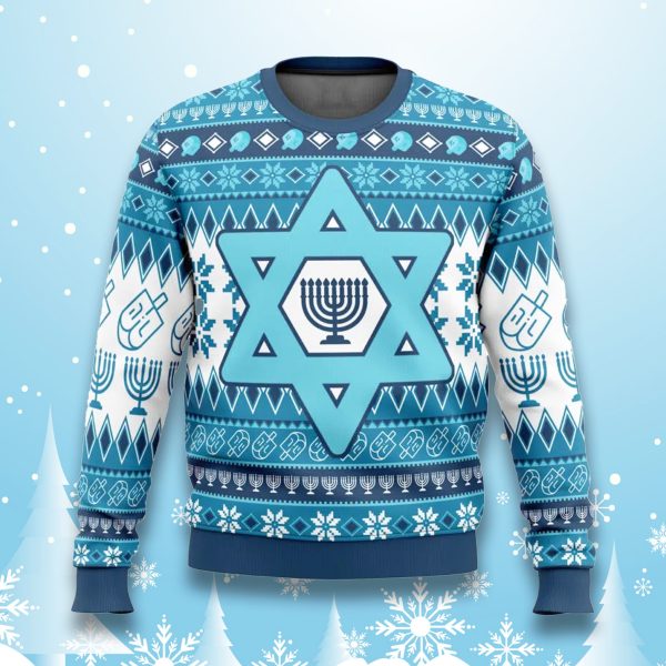 Hanukkah Jewish Ugly Christmas Sweater 2
