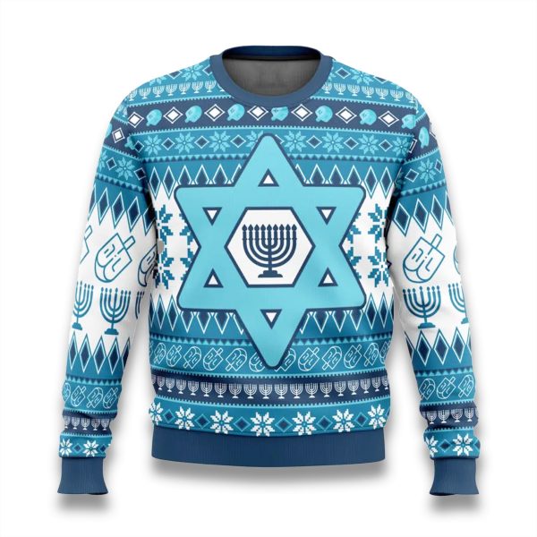 Hanukkah Jewish Ugly Christmas Sweater