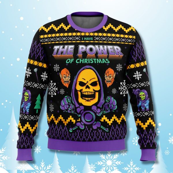 He Man I Have The Power Of Christmas Ugly Sweater