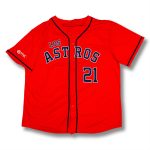 Houston Astros Yainer Diaz Los Astros Jersey Giveaway 2025