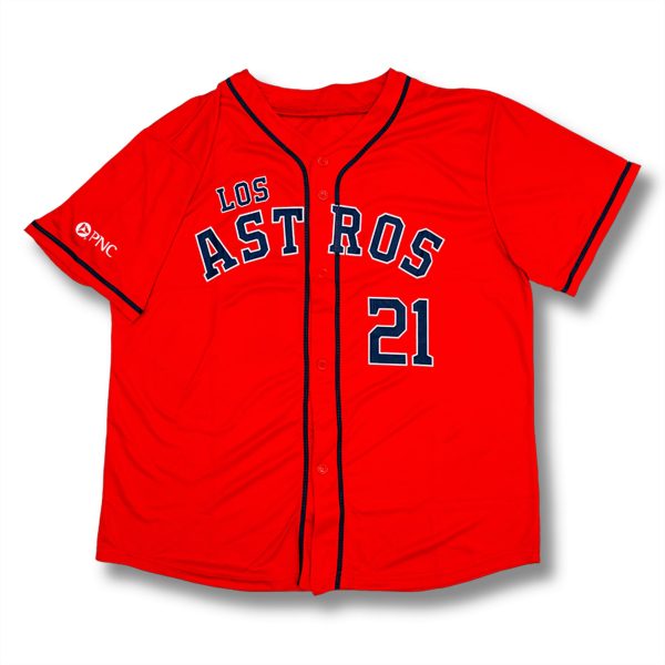 Houston Astros Yainer Diaz Los Astros Jersey Giveaway 2025 1