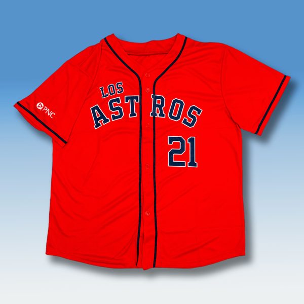 Houston Astros Yainer Diaz Los Astros Jersey Giveaway 2025