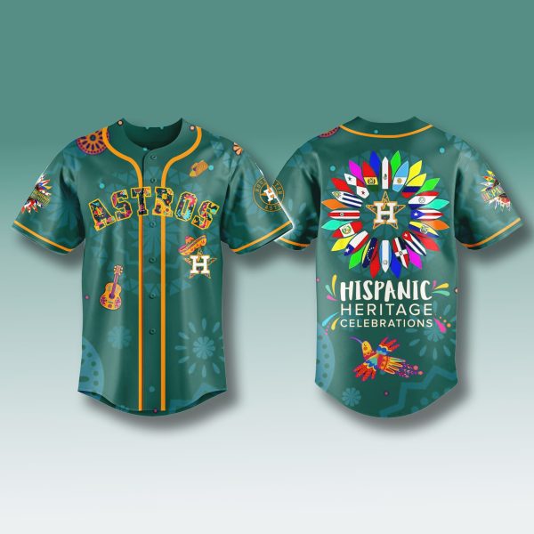 Houston Astros x Hispanic Heritage Month Jersey 2025
