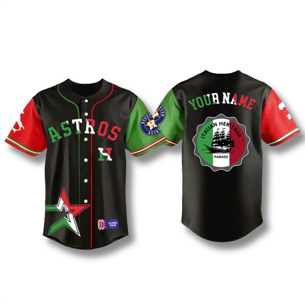 Houston Astros x Italian Heritage 2025 Jersey 1