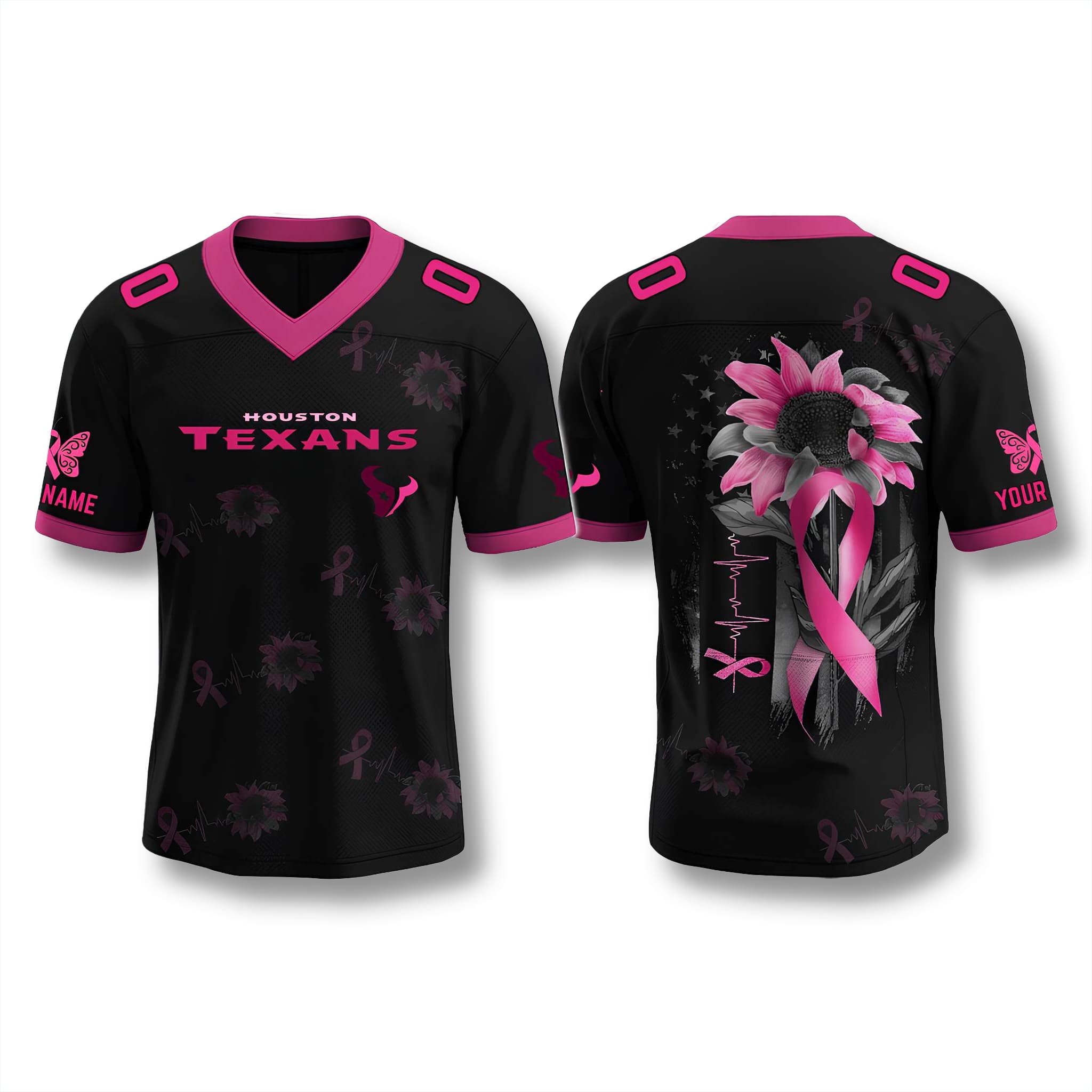 Houston Texans x Breast Cancer Awareness Month Jersey 2025 Houston Texans x Breast Cancer Awareness Month Jersey 2025