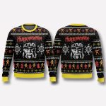 Hulkamania Hulk Hogan Hollywood Christmas Ugly Sweater